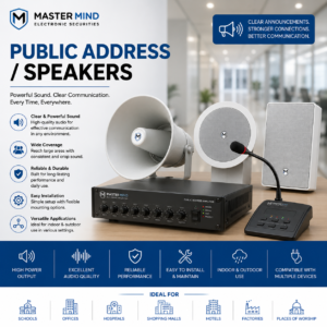 Public Address System for Commercial & Industrial Applications